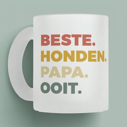 Gepersonaliseerde mok met foto en tekst - Best