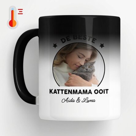Gepersonaliseerde magische mok met foto en boodschap - Best