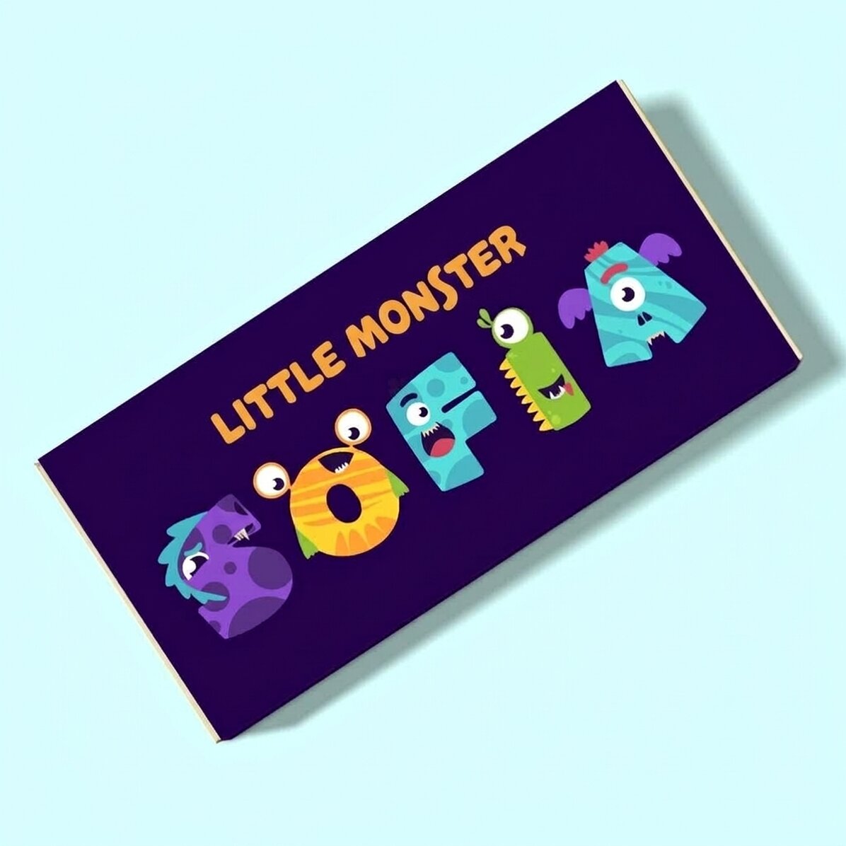 Chocolade met een persoonlijke boodschap - Monstrulet