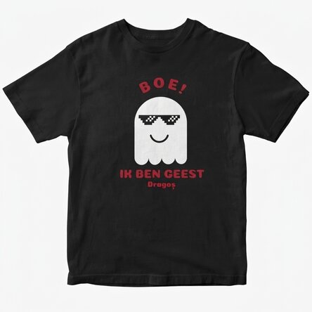 Gepersonaliseerd katoenen T-shirt met tekst - Fantoma
