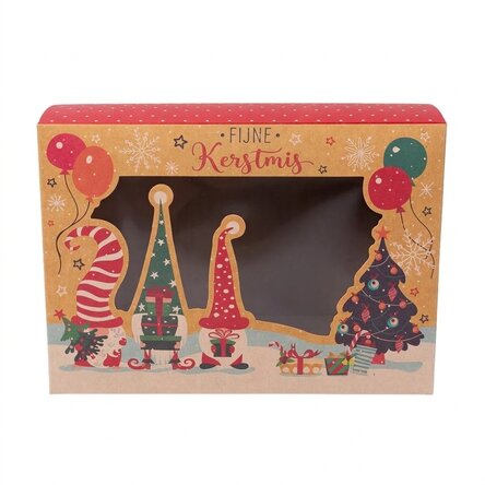 Geschenkdoos - Kerstelfjes