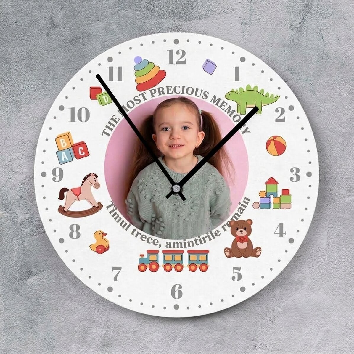 Gepersonaliseerd horloge met een foto - Speeltijd