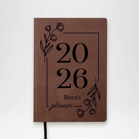 Gepersonaliseerde leren agenda met boodschap - Planner