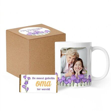 Cadeauset voor 8 maart voor oma