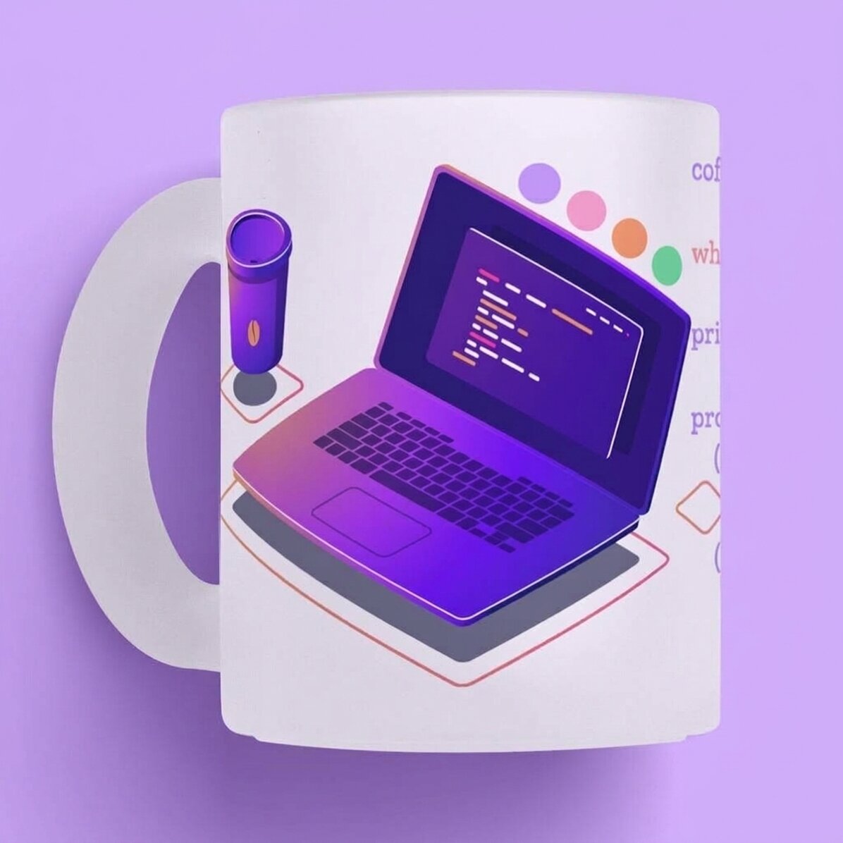 Gepersonaliseerde beker met tekst - Programming