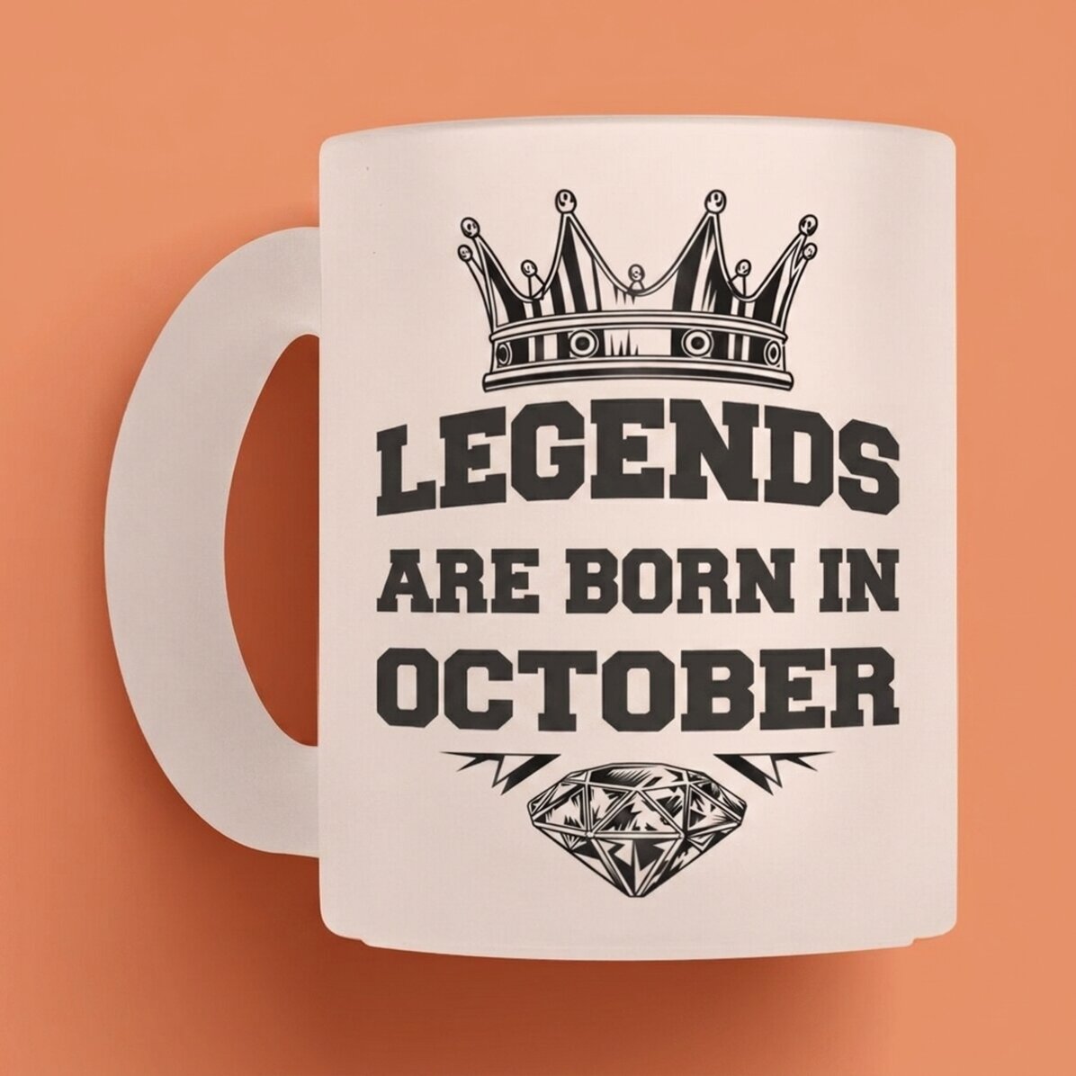 Gepersonaliseerde mok met tekst - Legendes ontstaan in...
