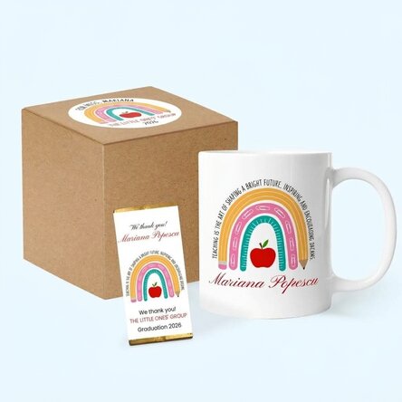 Personalised gift set for nursery teachers/teachers