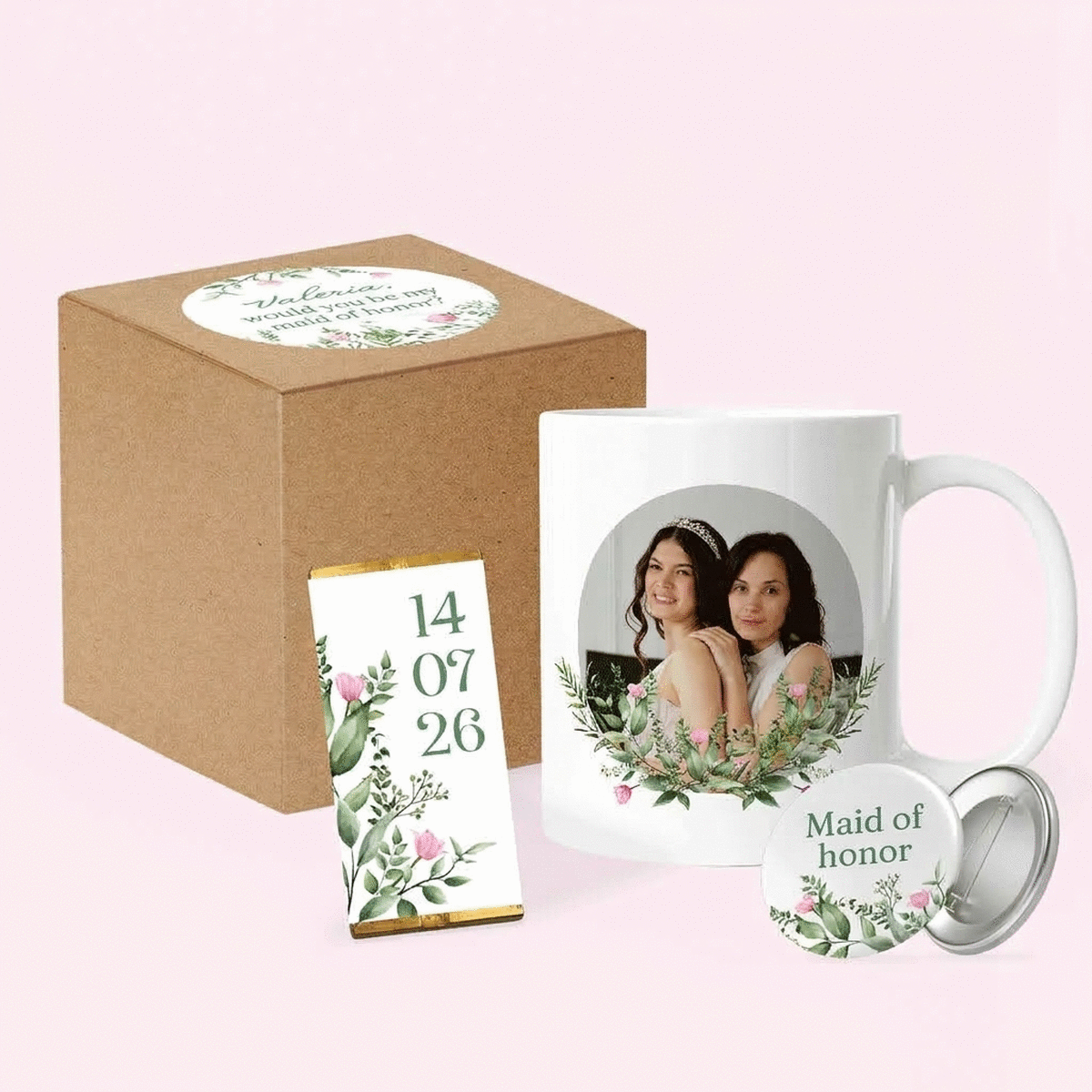 Cadeauset voor bruidsmeisjes