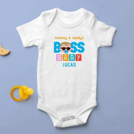 Gepersonaliseerd baby-body met tekst - Cool baby