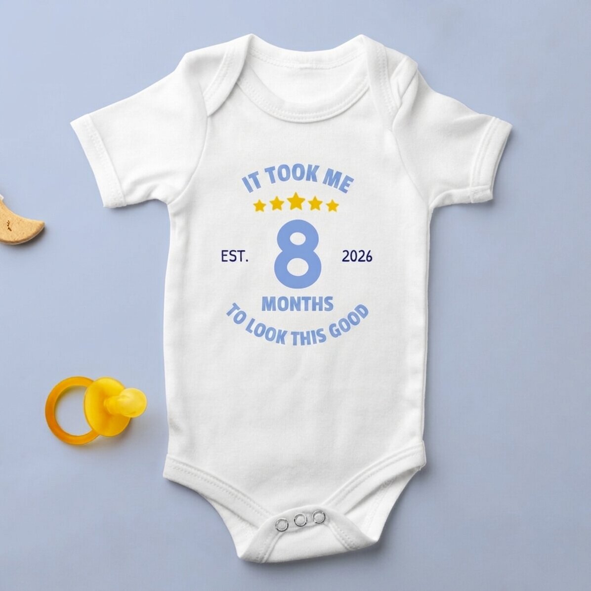 Gepersonaliseerd kinderbody met tekst - Ik zie er goed uit voor mijn leeftijd