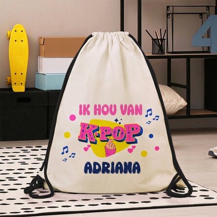 Rugzak met eigen tekst - Kpop