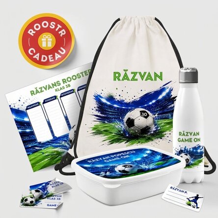 Gepersonaliseerde set voor school - Voetbal