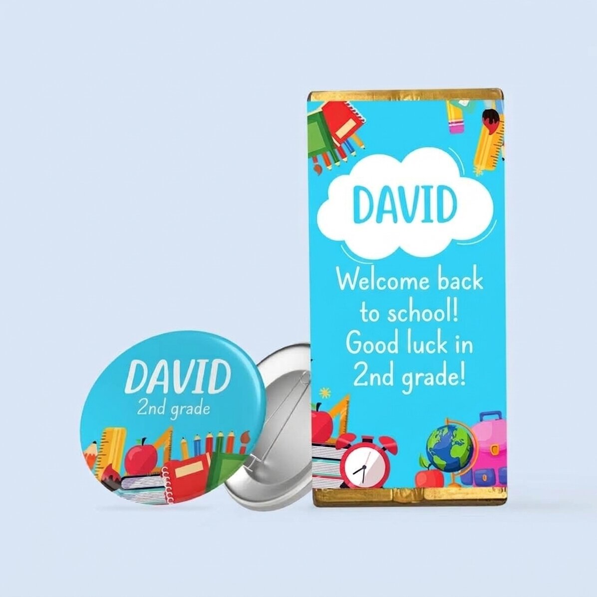 Gepersonaliseerde cadeauset voor kinderen – Welkom terug op school