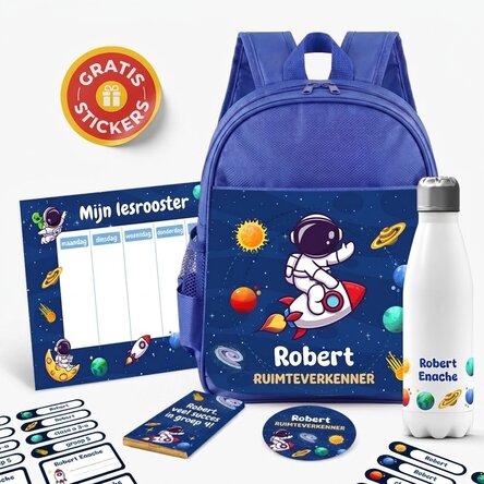 Gepersonaliseerde set voor school – Space explorer