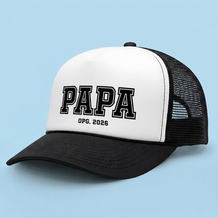 Gepersonaliseerde pet met tekst - Dad / mom