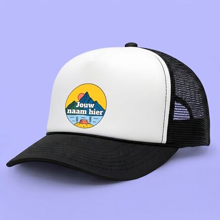 Pet met naam - Camping