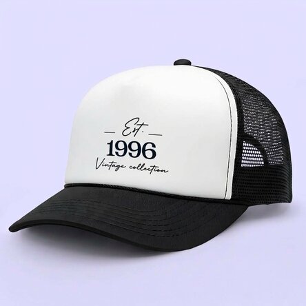 Gepersonaliseerde pet met tekst - Vintage-collectie