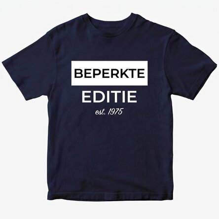 Gepersonaliseerd T-shirt - LIMITED EDITION