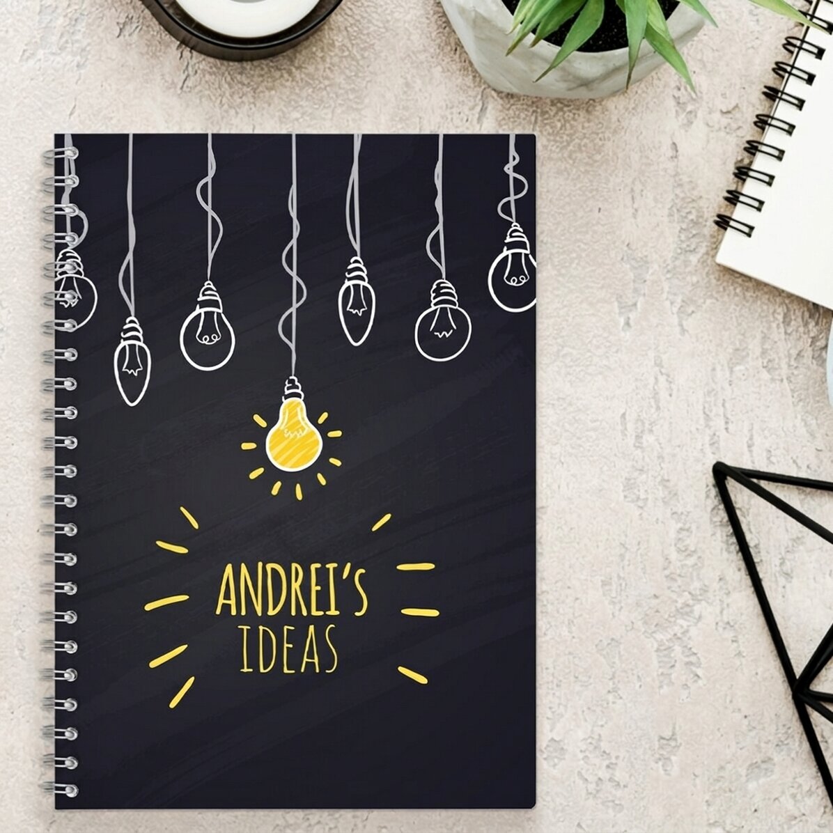 Gepersonaliseerde notebook - Bright Ideas