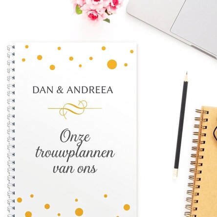 Gepersonaliseerd notitieboekje - Onze plannen