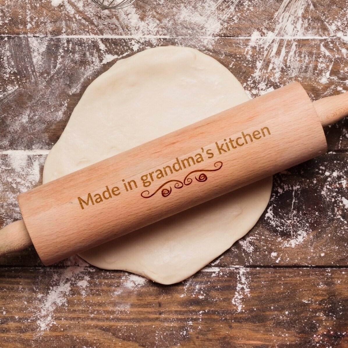 Op maat gemaakte houten draaier - Gemaakt in...