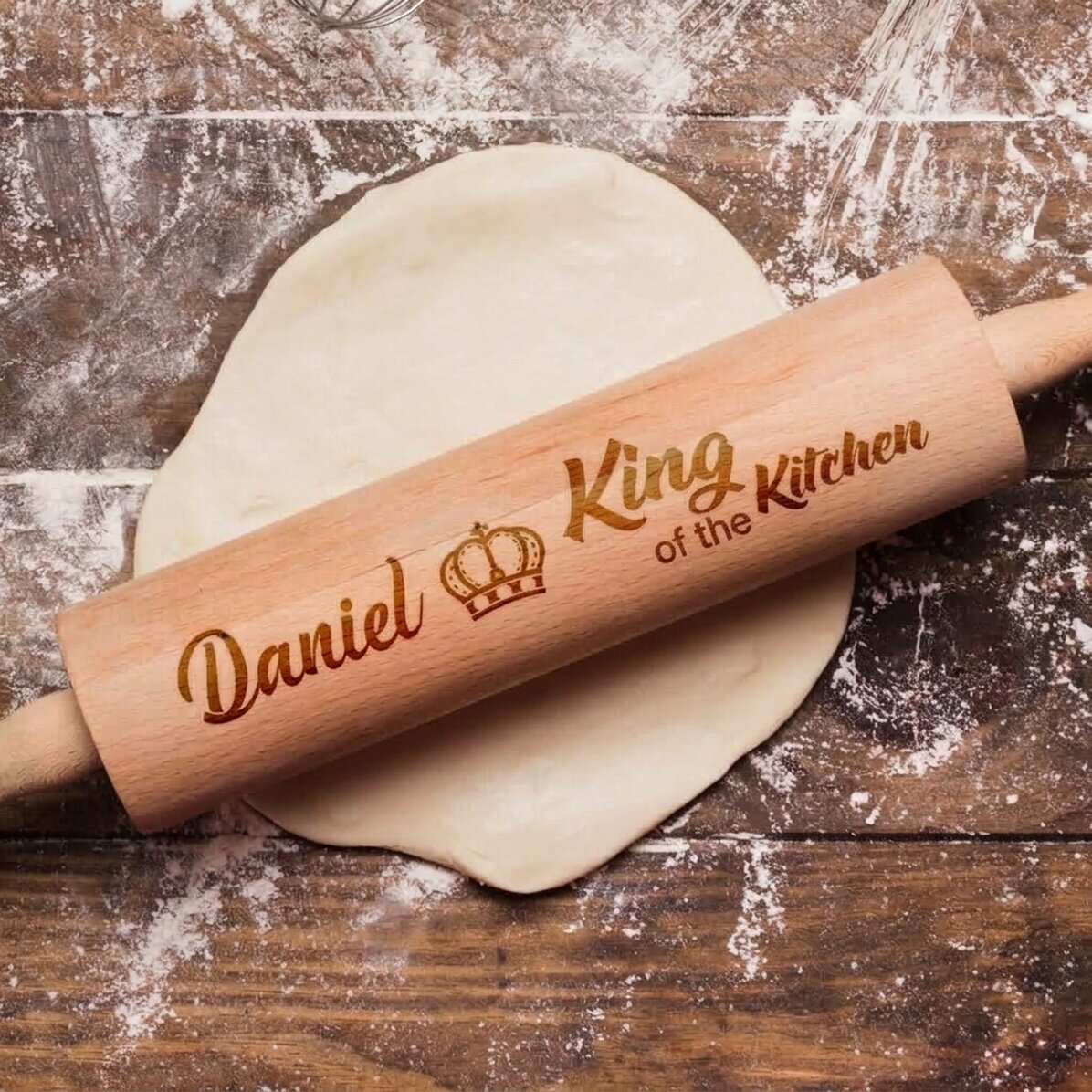 Op maat gemaakte houten draaibank - King of the Kitchen