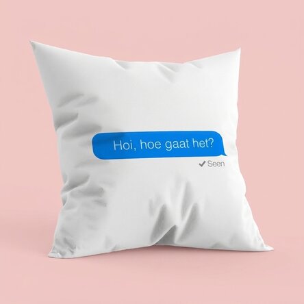 Gepersonaliseerd kussen - Seen