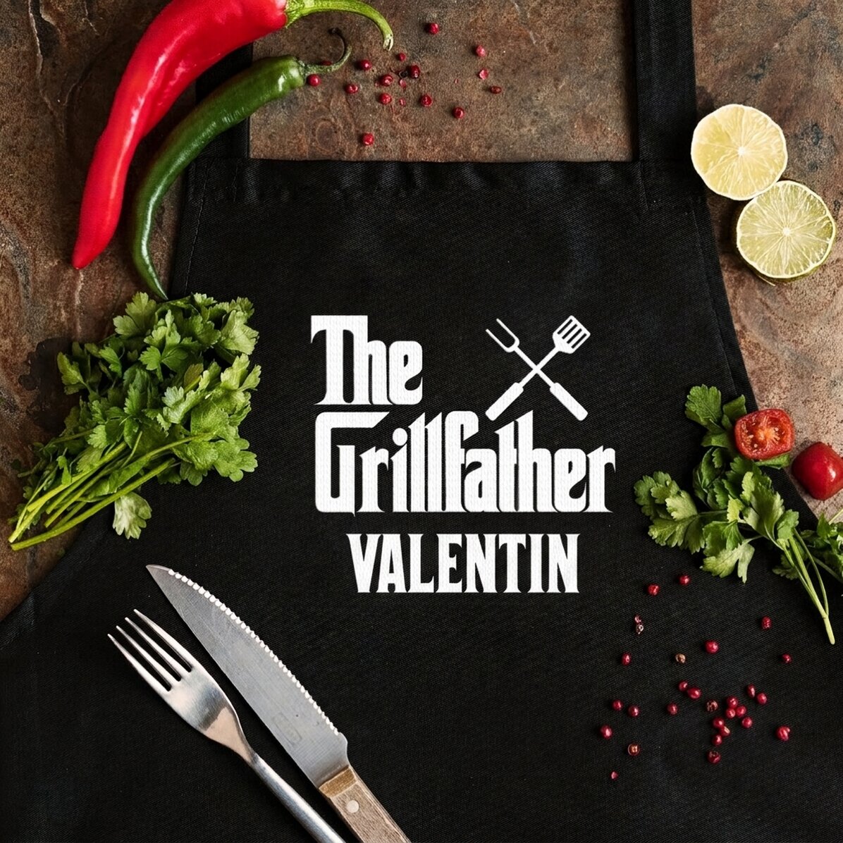 Op maat gemaakte sort - The Grillfather