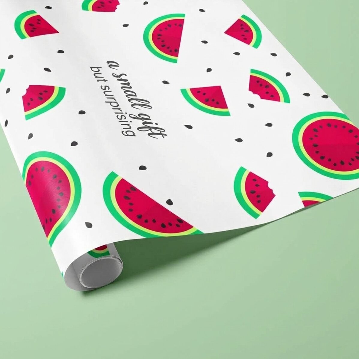 Gepersonaliseerd cadeaupapier - Meloenen