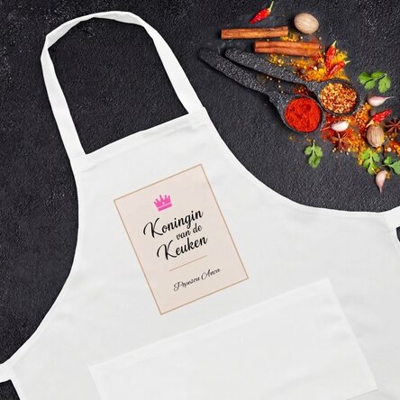 Witte variant op maat - Queen Of The Kitchen
