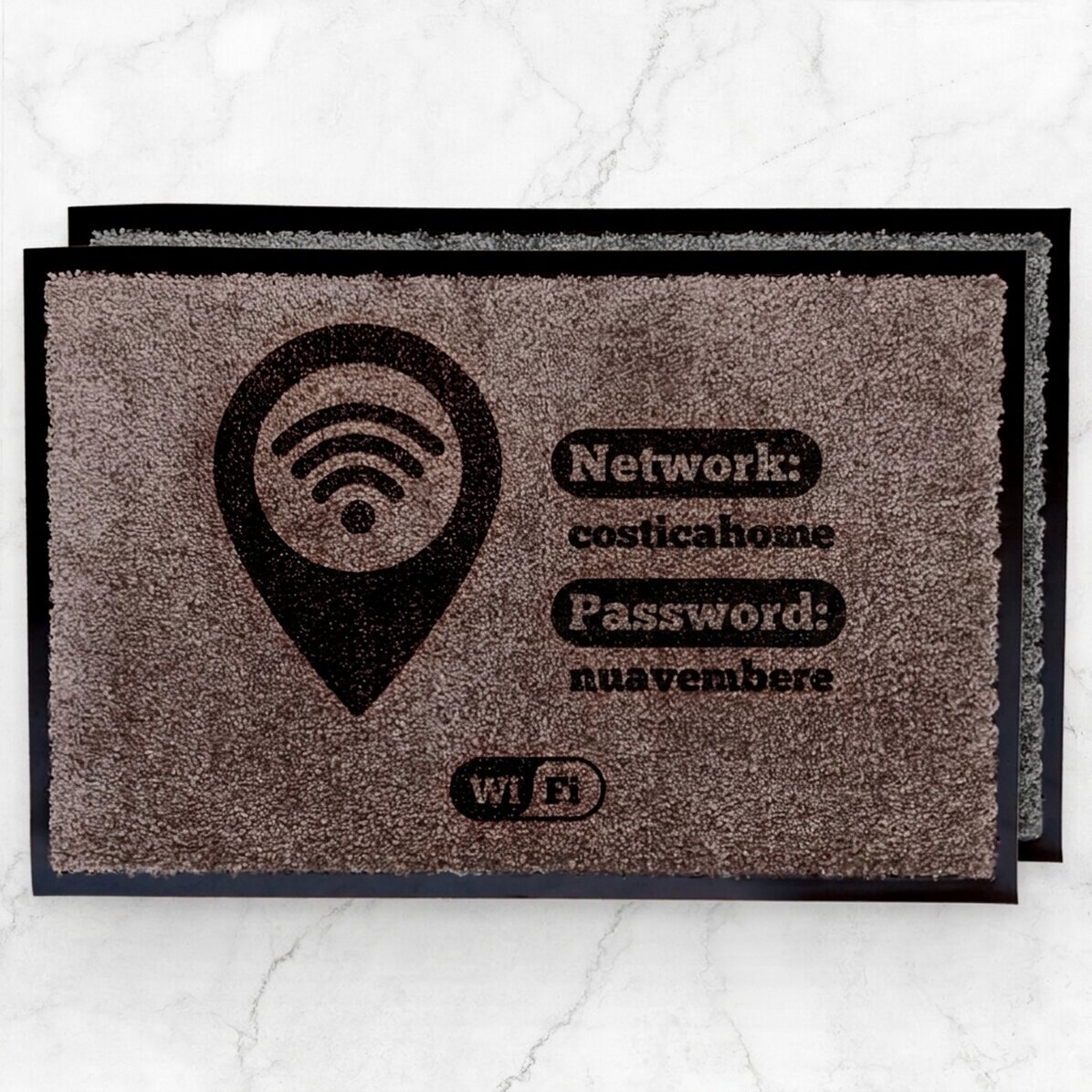 Op maat gemaakte entreemat voor binnenshuis - Wi-Fi-zone