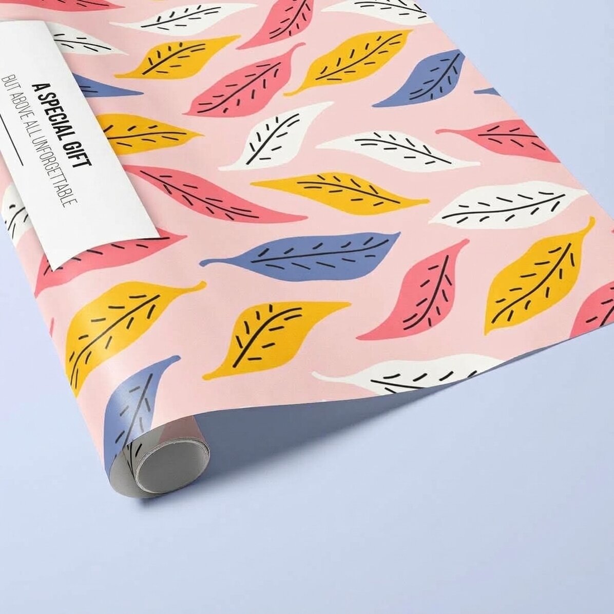 Gepersonaliseerd cadeaupapier met tekst - Autumn