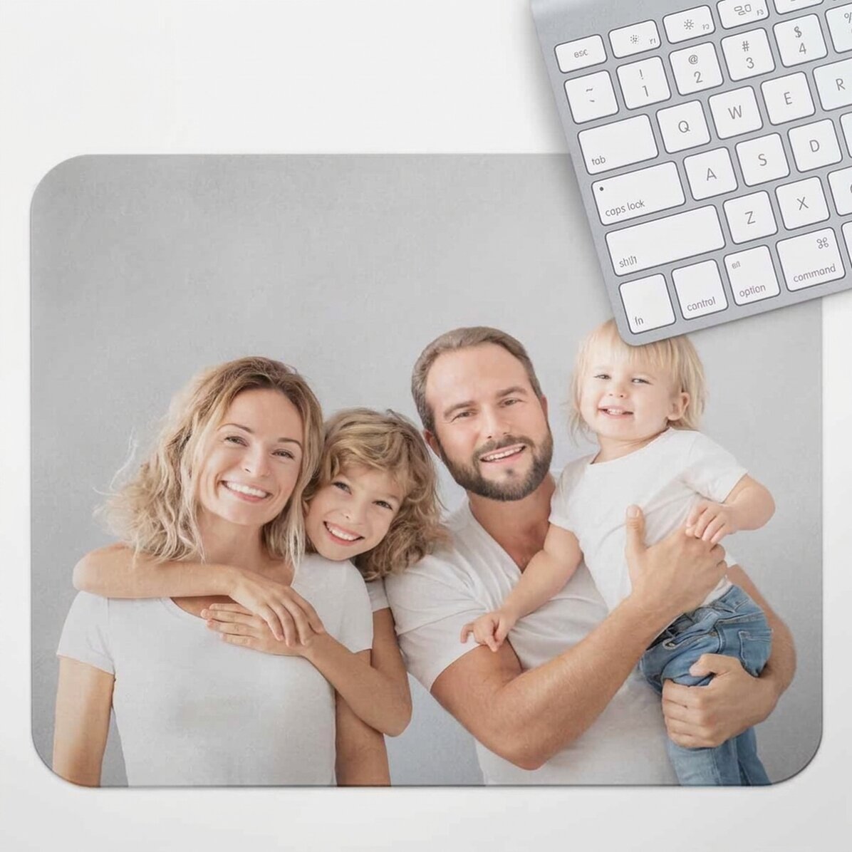 Gepersonaliseerde XL-muismat met een foto