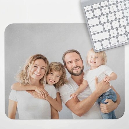 Gepersonaliseerde XL-muismat met een foto