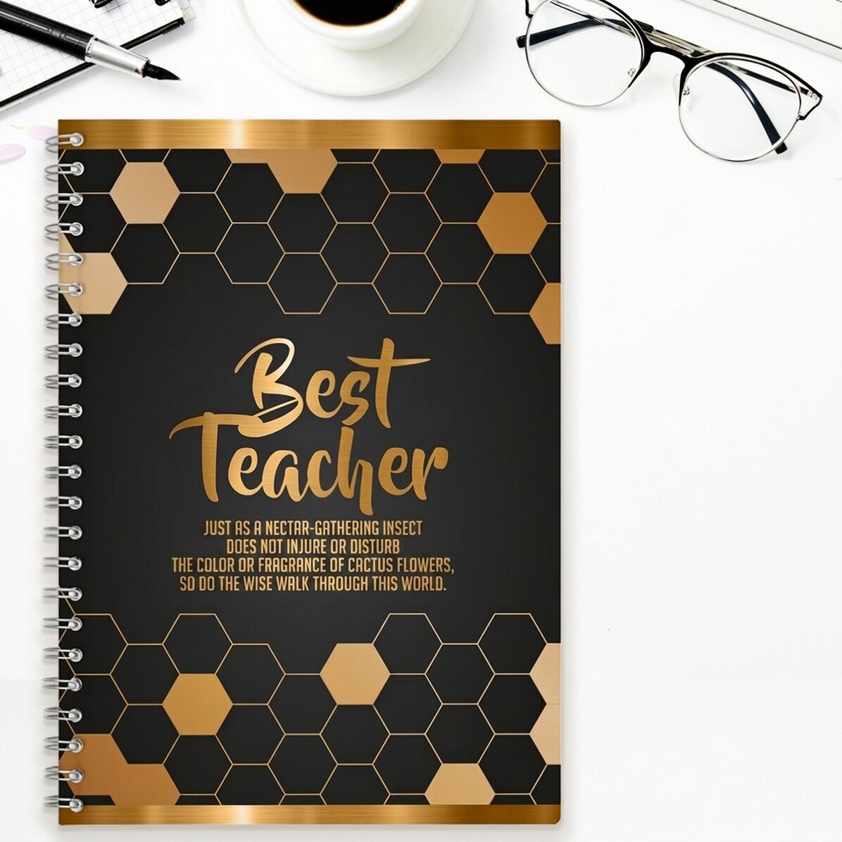 Gepersonaliseerde notitieboekjes met tekst - Best teacher