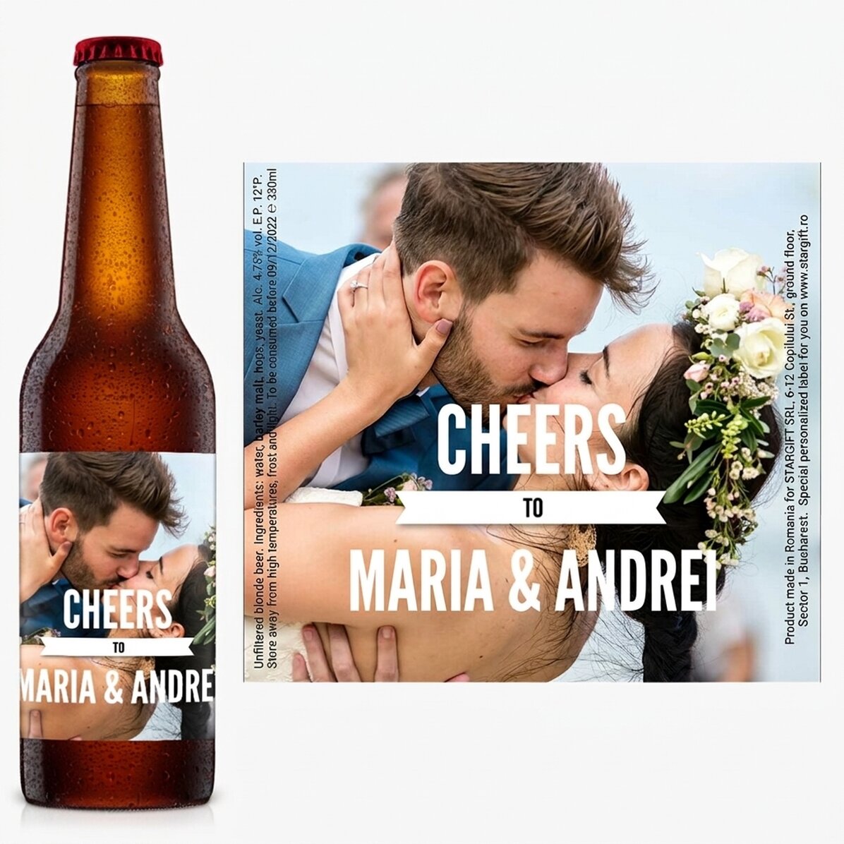 Gepersonaliseerd bier - proost op