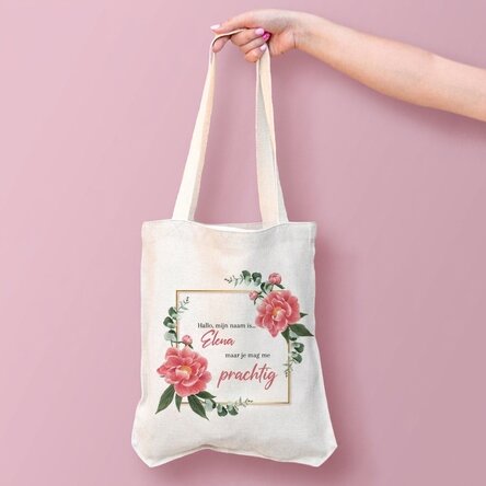 Gepersonaliseerde tas met tekst - Gorgeous