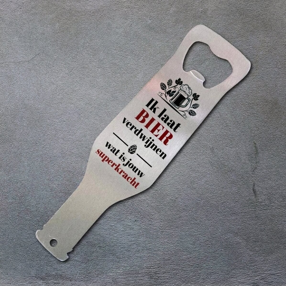 Gepersonaliseerde bieropener - Superpower
