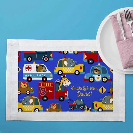 Gepersonaliseerde bordhouder - Cars