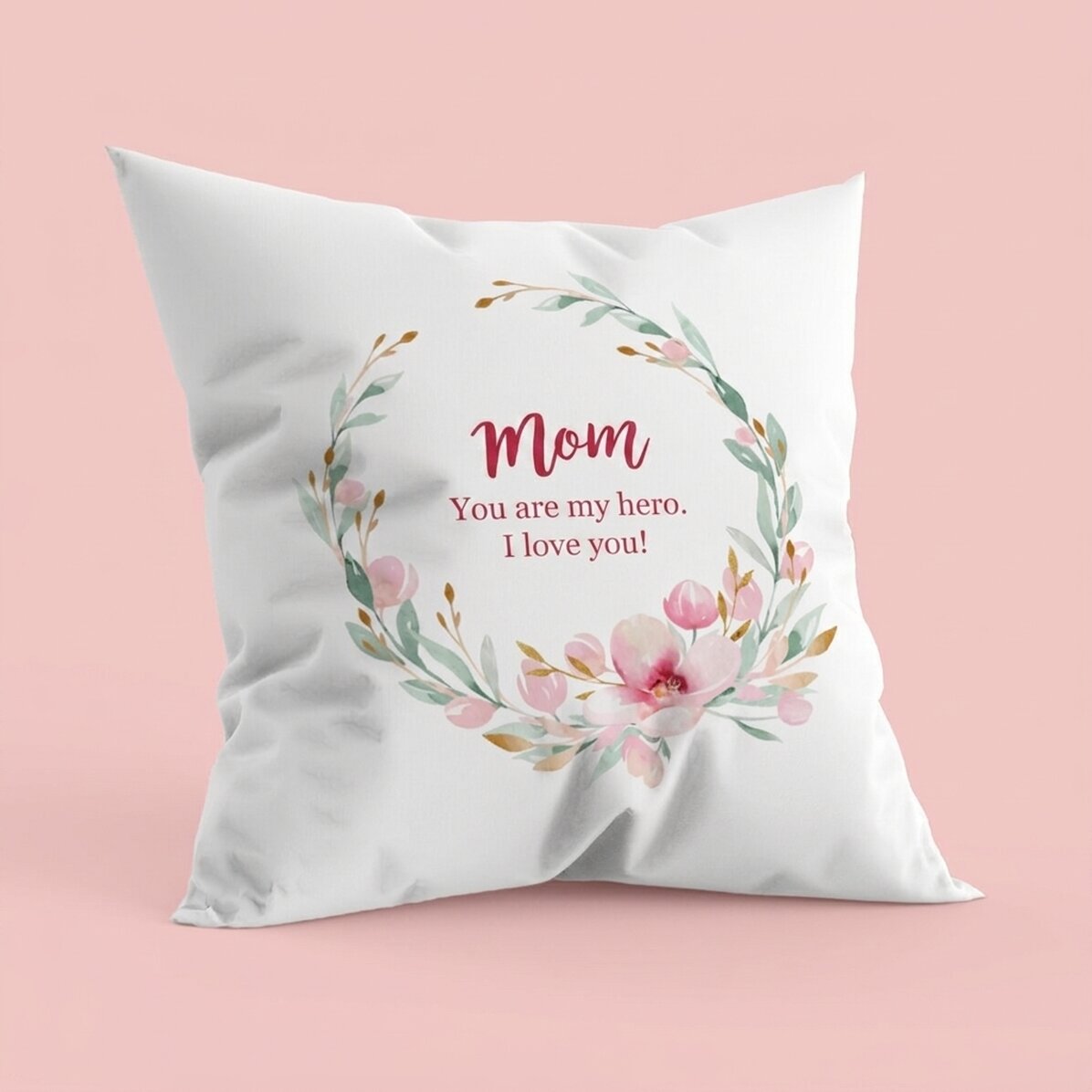 Gepersonaliseerd kussen met tekst - Mama 2