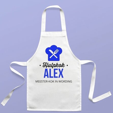 Gepersonaliseerd T-shirt voor kinderen met tekst - Meester in wording