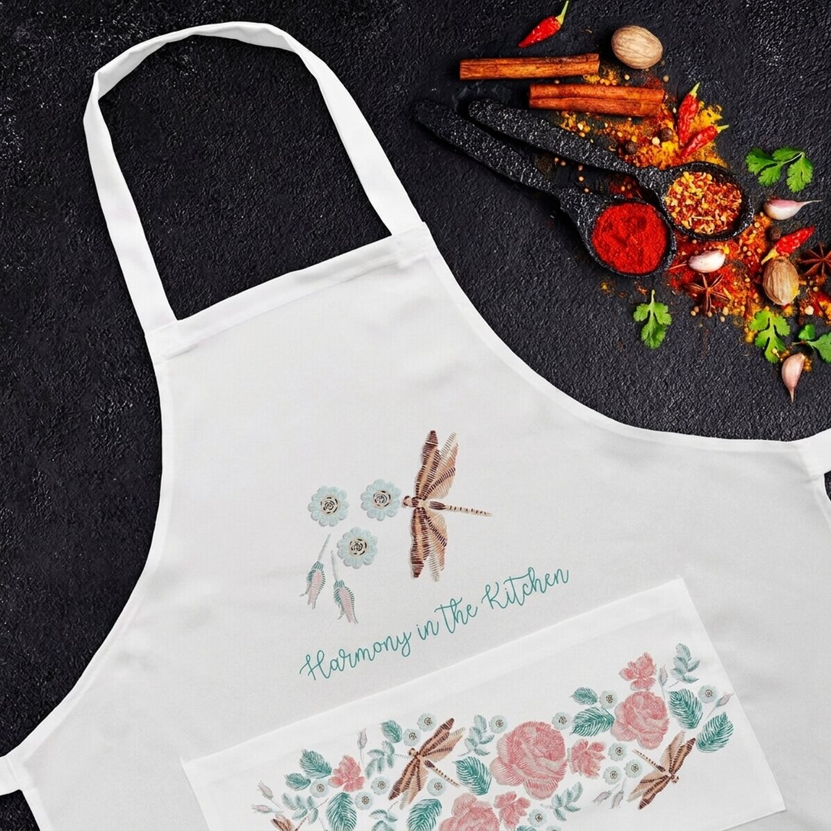 Op maat gemaakte schaal met tekst - Harmonie in de keuken
