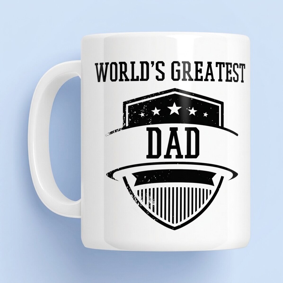 Gepersonaliseerde mok met tekst - Greatest Dad