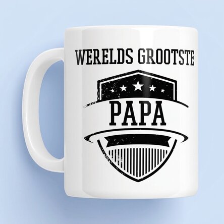 Gepersonaliseerde mok met tekst - Greatest Dad