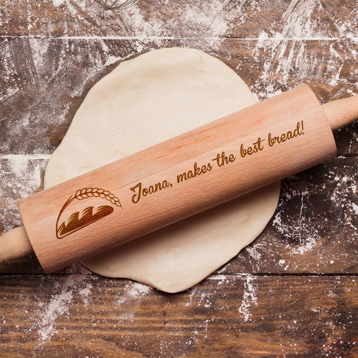 Op maat gemaakte houten draaier - De beste broodjes