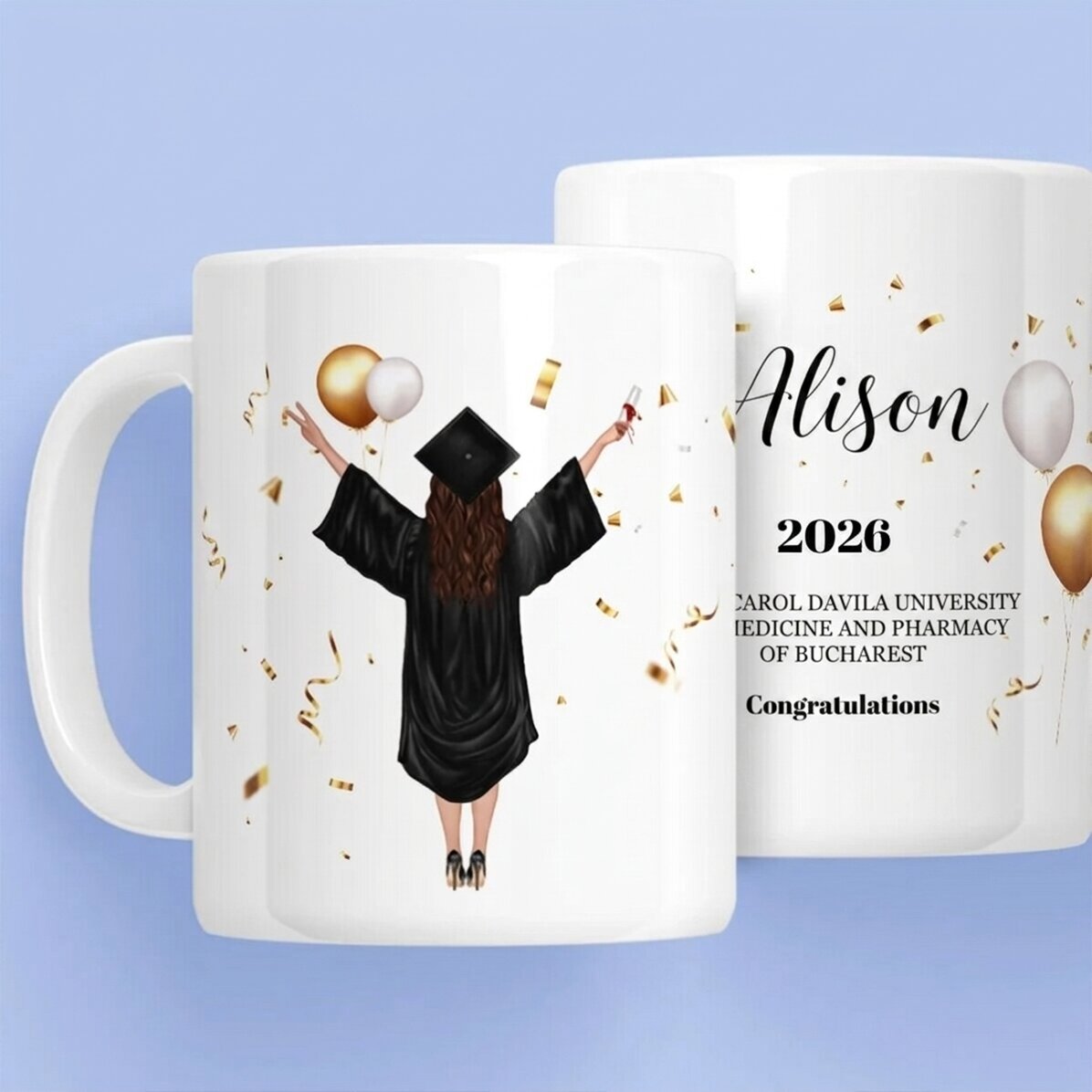 Gepersonaliseerde mok - Afstuderen