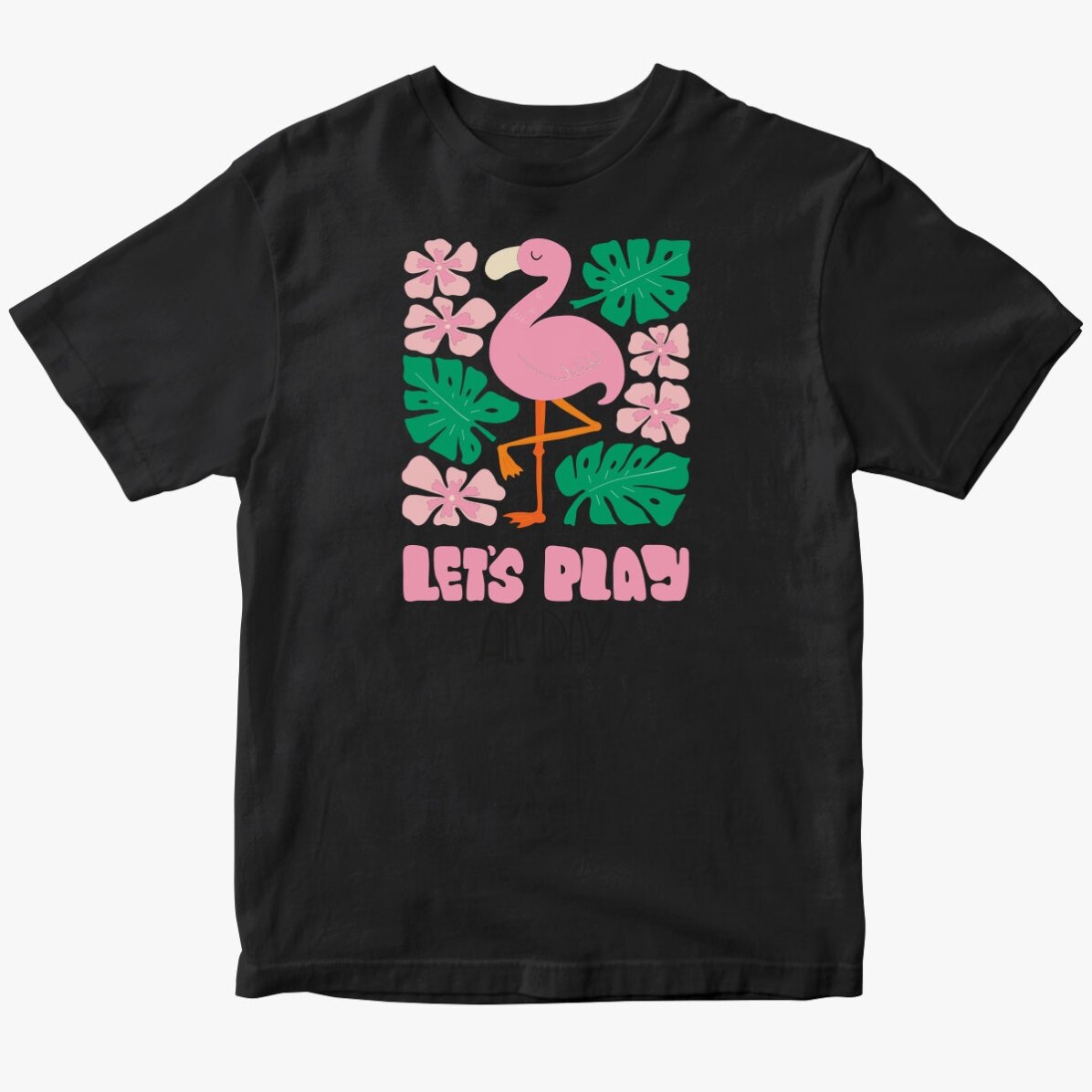 Gepersonaliseerd katoenen T-shirt voor kinderen - Let