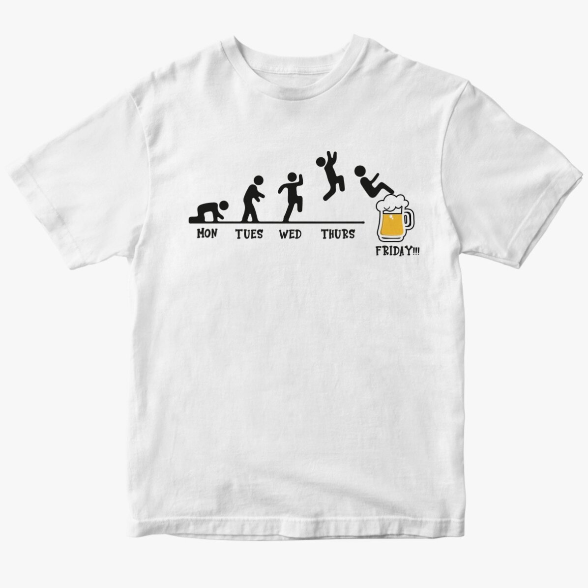 Gepersonaliseerd katoenen T-shirt - Beer Time