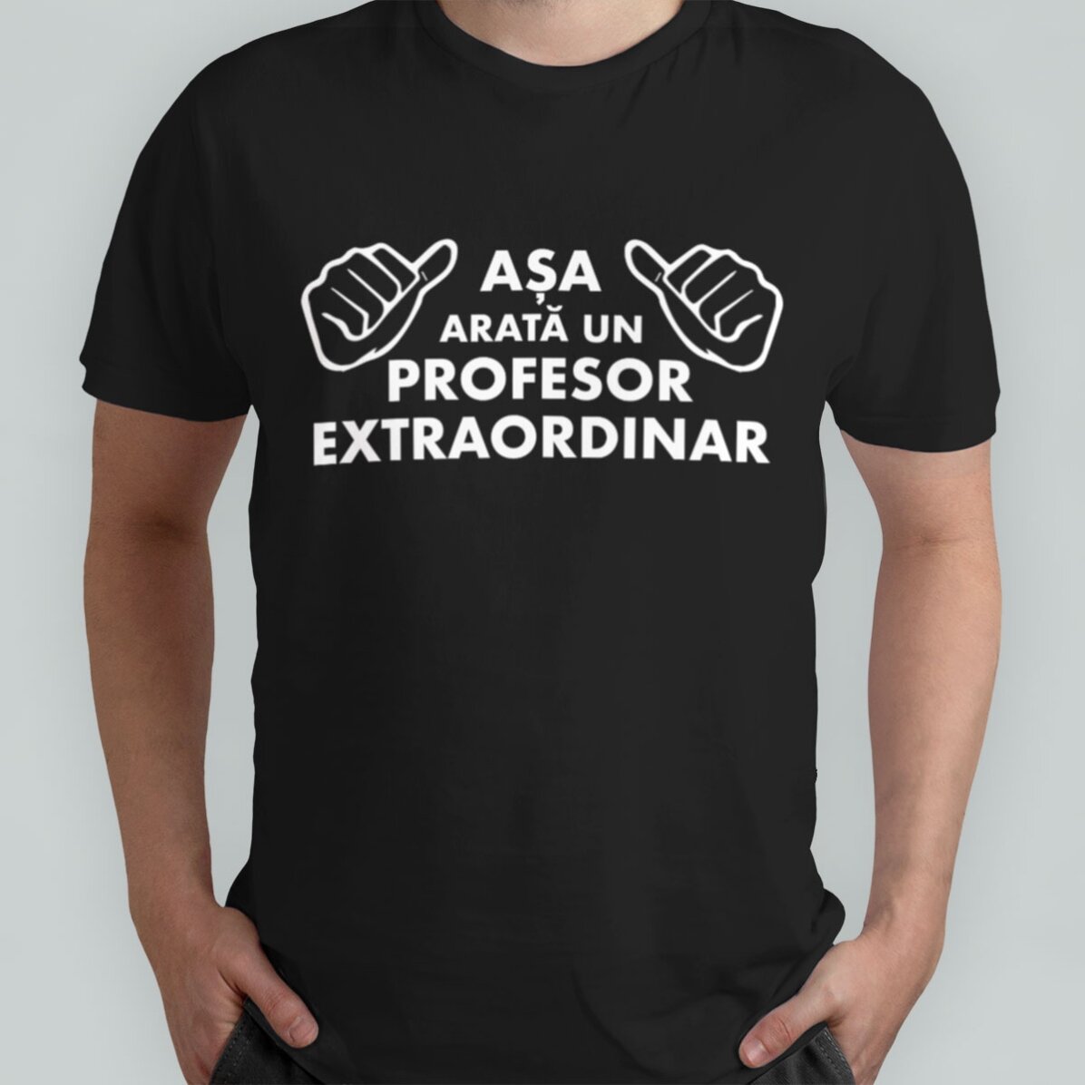 Katoenen T-shirt met gepersonaliseerde tekst - Zo ziet het eruit...