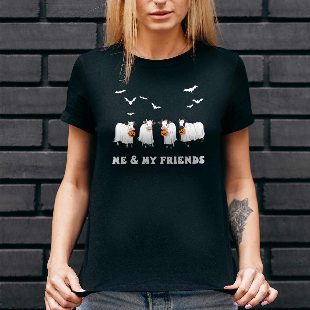 Katoenen T-shirt met gepersonaliseerde tekst - BullSheet